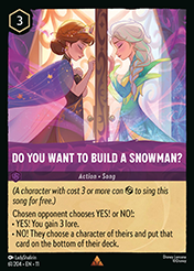 Do You Want to Build A Snowman? Winterspell Card List