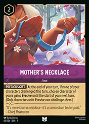 Mother's Necklace Winterspell Card List