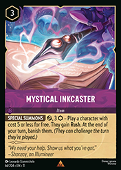 Mystical Inkcaster Winterspell Lorcana Card