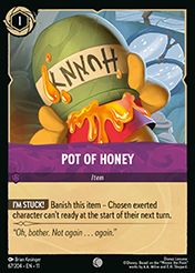 Pot of Honey Winterspell Lorcana Card