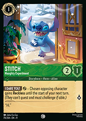 Stitch Winterspell Card List