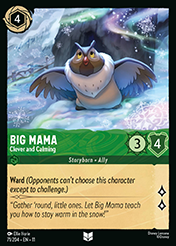 Big Mama Winterspell Card List