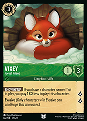 Vixey Winterspell Card List