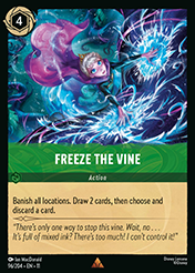 Freeze the Vine Winterspell Card List