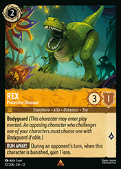 Rex Wilds Unknown Lorcana Card