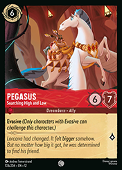 Pegasus Wilds Unknown Lorcana Card