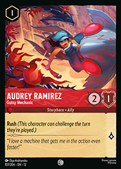 Audrey Ramirez Wilds Unknown Lorcana Card