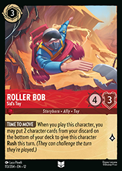 Roller Bob Wilds Unknown Lorcana Card