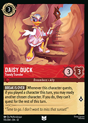 Daisy Duck Wilds Unknown Lorcana Card