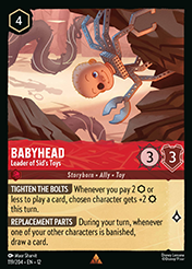 Babyhead Wilds Unknown Lorcana Card