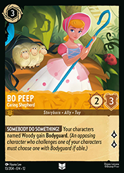 Bo Peep Wilds Unknown Lorcana Card