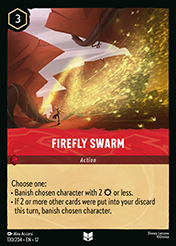 Firefly Swarm Wilds Unknown Lorcana Card