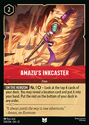 Amazu's Inkcaster Wilds Unknown Lorcana Card