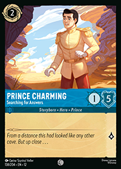 Prince Charming Wilds Unknown Lorcana Card