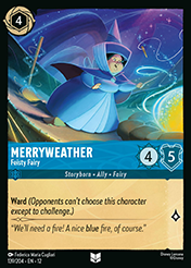 Merryweather Wilds Unknown Lorcana Card