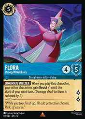 Flora Wilds Unknown Lorcana Card