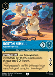 Norton Nimnul Wilds Unknown Lorcana Card