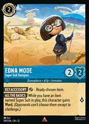 Edna Mode Wilds Unknown Lorcana Card
