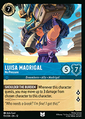 Luisa Madrigal Wilds Unknown Lorcana Card