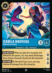 Isabela Madrigal Wilds Unknown Lorcana Card