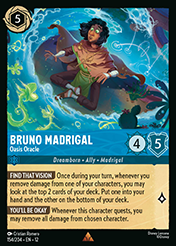 Bruno Madrigal Wilds Unknown Lorcana Card