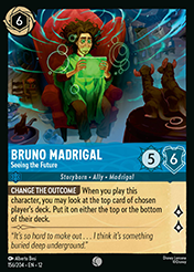Bruno Madrigal Wilds Unknown Lorcana Card