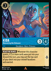 Kida Wilds Unknown Lorcana Card