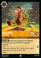 Bullseye Wilds Unknown Lorcana Card