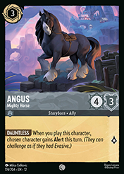Angus Wilds Unknown Lorcana Card