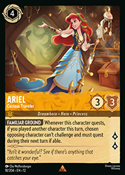 Ariel Wilds Unknown Lorcana Card