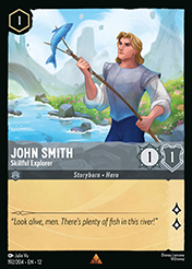 John Smith Wilds Unknown Lorcana Card