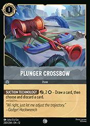 Plunger Crossbow Wilds Unknown Lorcana Card