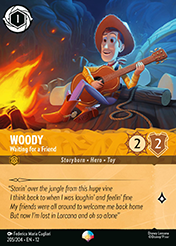 Woody Wilds Unknown Lorcana Card