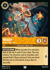 Woody Wilds Unknown Lorcana Card