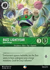 Buzz Lightyear Wilds Unknown Lorcana Card