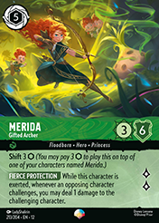 Merida Wilds Unknown Lorcana Card