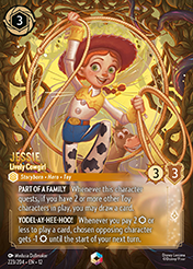 Jessie Wilds Unknown Lorcana Card