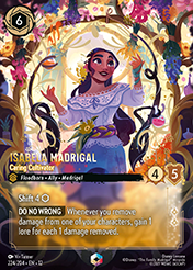 Isabela Madrigal Wilds Unknown Lorcana Card