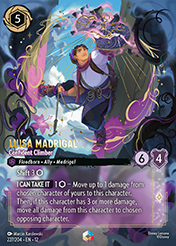 Luisa Madrigal Wilds Unknown Lorcana Card