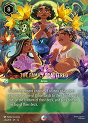 The Family Scattered Wilds Unknown Lorcana Card