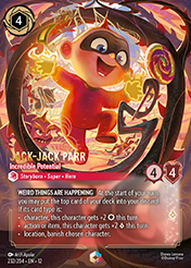 Jack-Jack Parr Wilds Unknown Lorcana Card