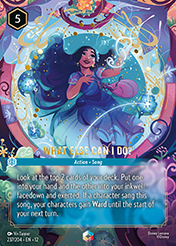 What Else Can I Do? Wilds Unknown Lorcana Card