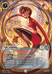 Mrs. Incredible Wilds Unknown Lorcana Card