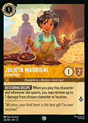 Julieta Madrigal Wilds Unknown Lorcana Card