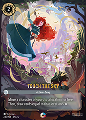 Touch the Sky Wilds Unknown Lorcana Card