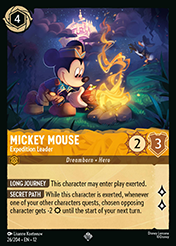 Mickey Mouse Wilds Unknown Lorcana Card
