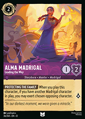 Alma Madrigal Wilds Unknown Lorcana Card