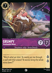 Grumpy Wilds Unknown Lorcana Card
