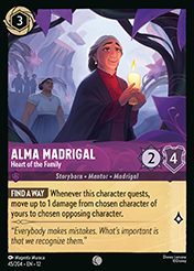 Alma Madrigal Wilds Unknown Lorcana Card