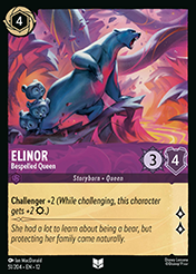Elinor Wilds Unknown Lorcana Card